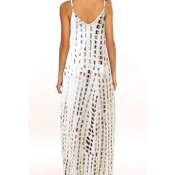 Sold out maxi dress w/ POCKETS - Picture 3 of 11